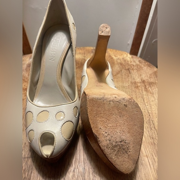 Alexander McQueen Polka Dot Peep-toe heels size 40 - Picture 6 of 9